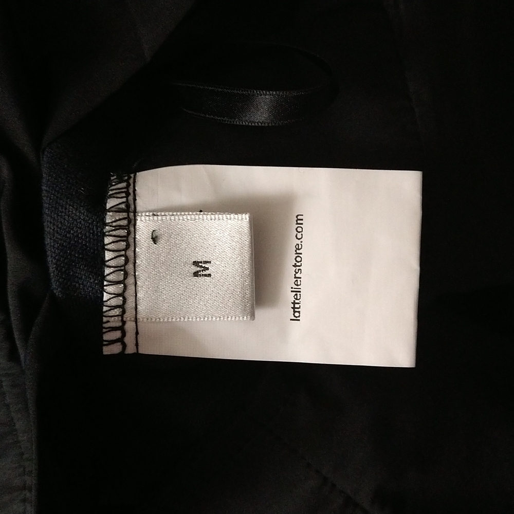 Lattelier Black PU Leather Pants Size M - Picture 5 of 9